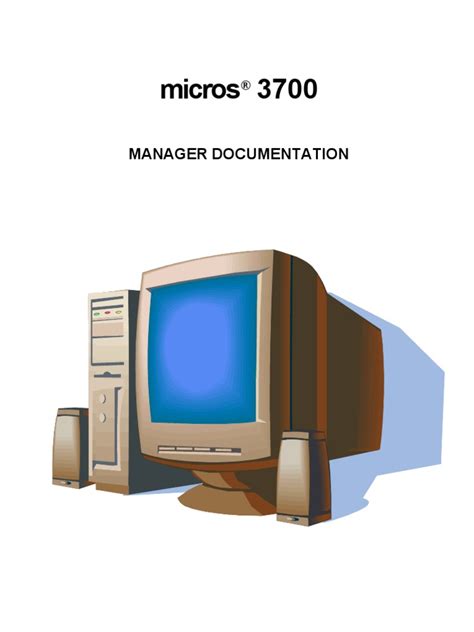 Read Micros 3700 Programming Manual The Complete Guide In Electronic Pdf Format On Dvd Micros 3700 Programming Manual The Complete Guide 