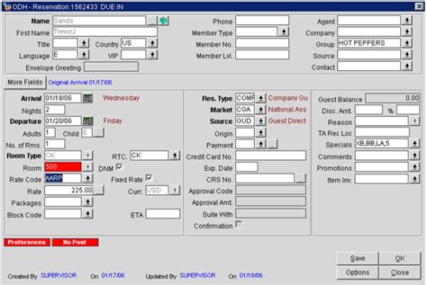 Read Micros Opera Hotel Version 5 User Guide 