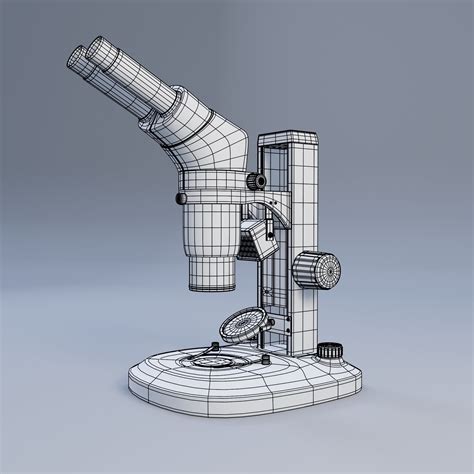 microscope Microscope 3D CGTrader