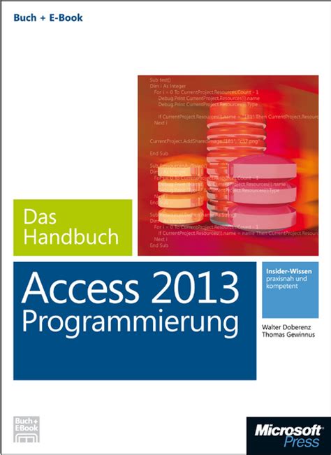Microsoft Access 2013 Programmierung Das Handbuch