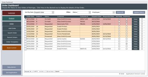 Microsoft Access Database Project Sample