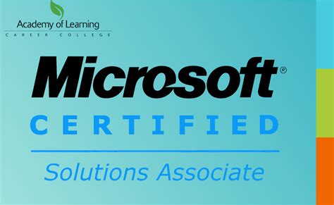Microsoft Certified Solutions Associate