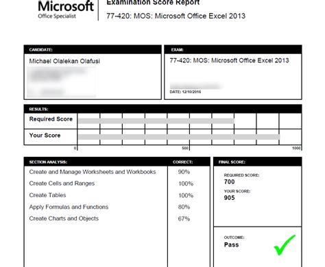 microsoft excel 2013 mos exam 77 420