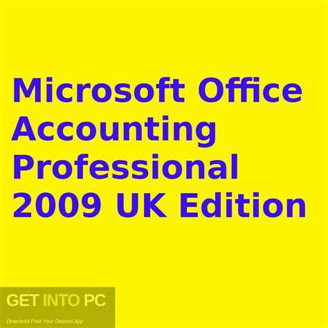 microsoft office accounting 2009 uk torrents