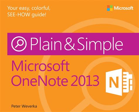 Microsoft Onenote 2013 Plain Simple
