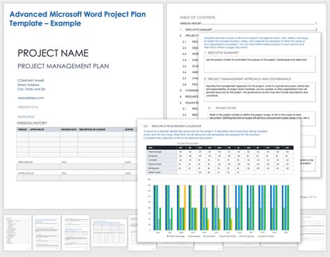 Microsoft Project Plan Template