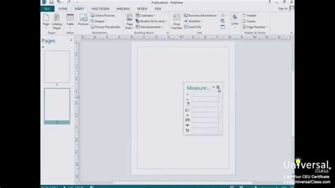 Microsoft Publisher 2013 Tutorial