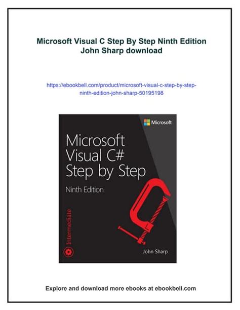 Microsoft Visual C# Step By Step ( Developer Reference ( Paperback))