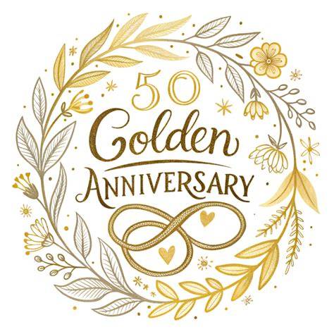 microsoft word clipart for 50th wedding anniversary