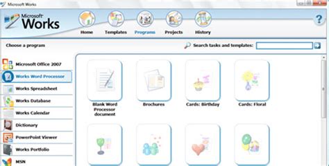 Microsoft Works Se