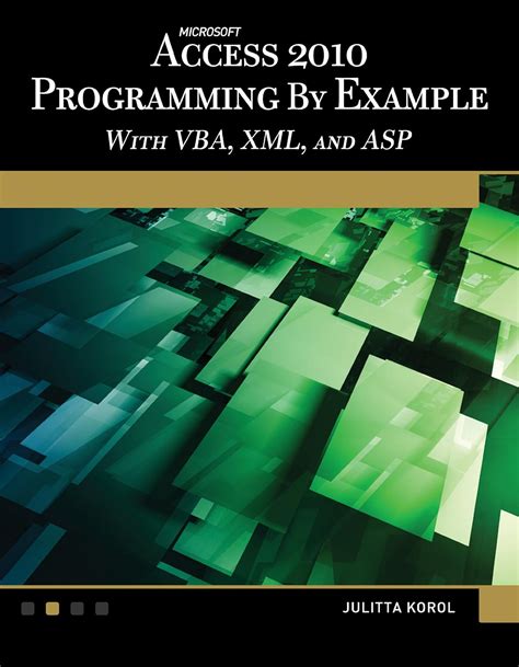 Read Microsoft Access 2010 Programming By Example With Vba Xml And Asp Computer Science 
