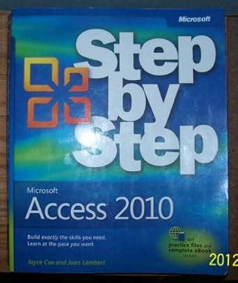 Full Download Microsoft Access 2010 Step By Step Step By Step Microsoft 