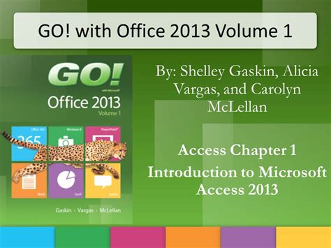 Full Download Microsoft Access 2013 Shelly Chapter 