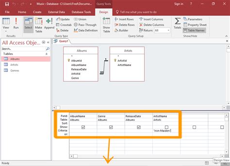 Full Download Microsoft Access How To Build Access Database Queries 