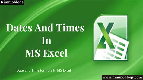 Read Microsoft Excel 2013 Dates And Times University Of Reading 