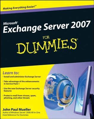 Download Microsoft Exchange Server 2007 For Dummies 