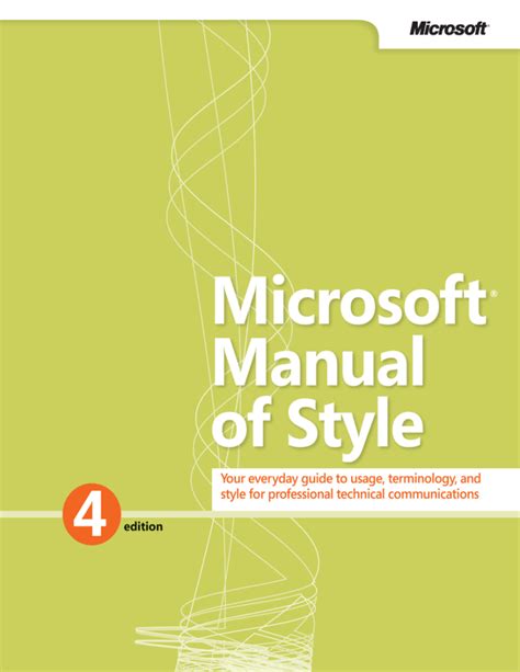 Download Microsoft Manual Of Style Fourth Edition 