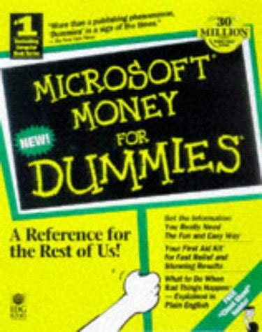 Download Microsoft Money 98 For Dummies 