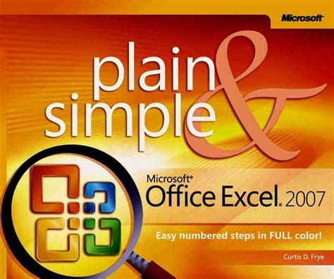 Read Online Microsoft Office Excel 2007 Plain Simple 