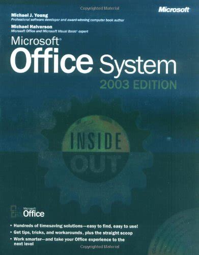 Read Microsoft Office System Inside Out 2003 Edition Bpg Inside Out 