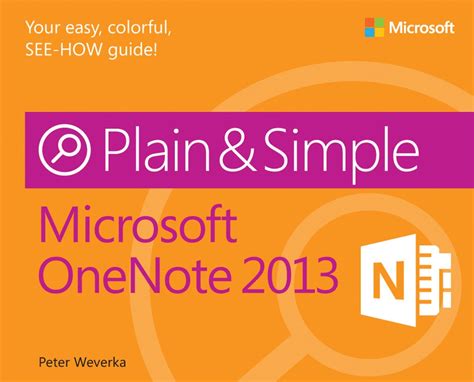 Download Microsoft Onenote 2013 Plain Simple 