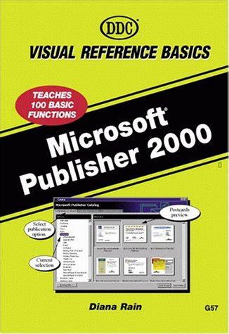 Download Microsoft Publisher 2000 Visual Reference Basics 