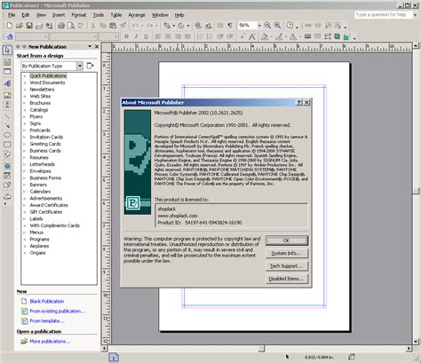 Download Microsoft Publisher 2002 