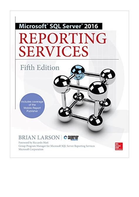 Full Download Microsoft Sql Server 2016 Reporting Services Fifth Edition 