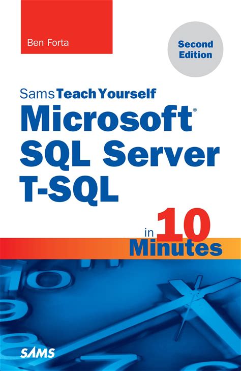 Full Download Microsoft Sql Server T Sql In 10 Minutes Sams Teach Yourself 