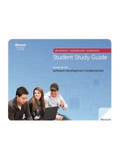 Download Microsoft Technology Associate Study Guide 