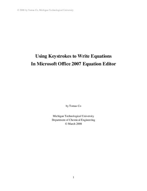 Full Download Microsoft User Guide Equation Editor 2007 