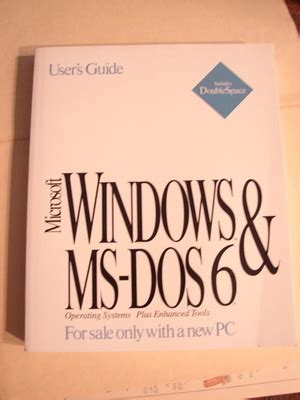 Download Microsoft Windows Ms Dos 6 Users Guide 