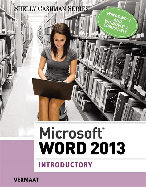 Read Online Microsoft Word 2013 Introductory Pdf By Misty E Vermaat Pdf 