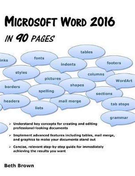 Download Microsoft Word 2016 In 90 Pages 
