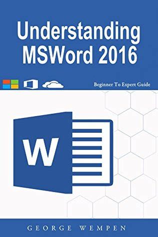 Read Microsoft Word 2016 Workbook Teach Yourself Microsoft Word 2016 Microsoft Office For Beginners To Expert Guide To Msword Microsoft Word Workbook 