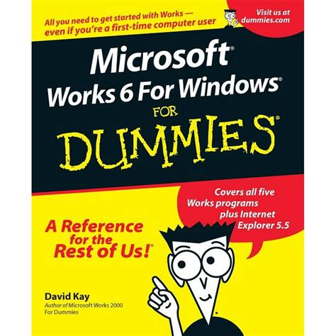 Download Microsoft Works 6 For Windows For Dummies 