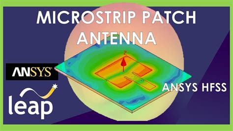 microstrip array antenna hfss