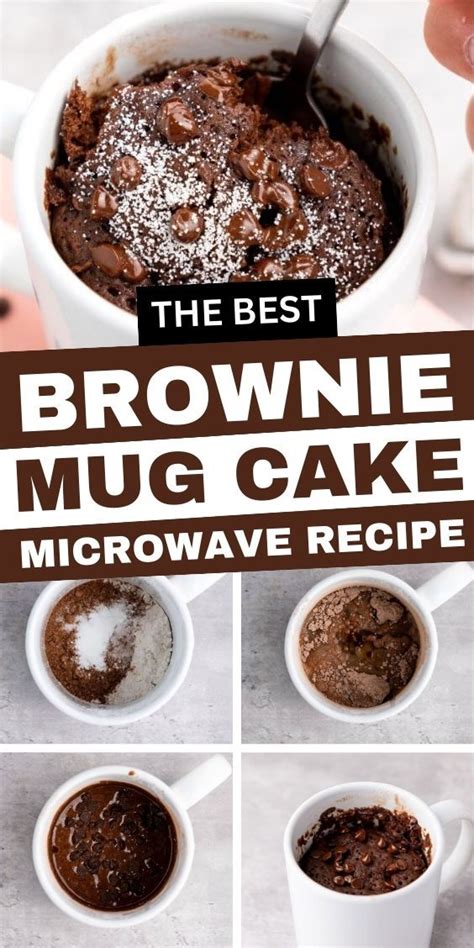 microwave brownie in a mug no egg - recipes - Tasty Query