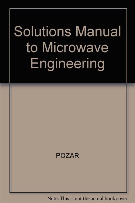 Read Microwave Engineering Pozar Solution Manual 