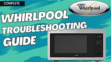 Read Microwave Troubleshooting Guide 