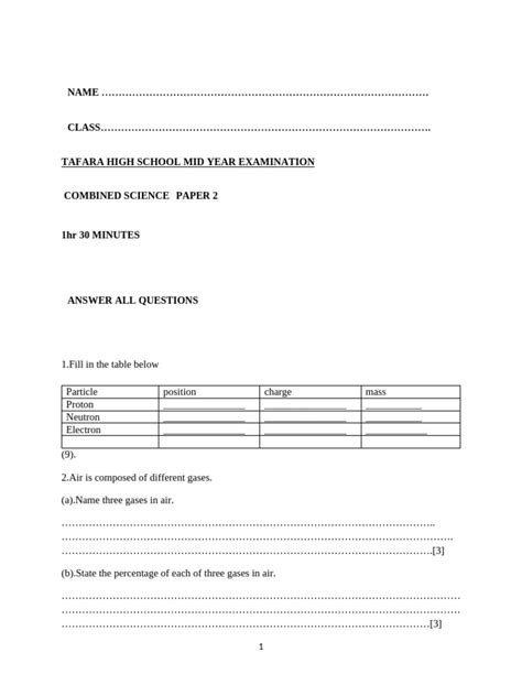 mid year examination edoqs