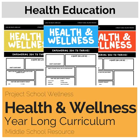 Middle School Health Lesson Plans Project School Wellness 6th Grade Health Lesson Plans - 6th Grade Health Lesson Plans