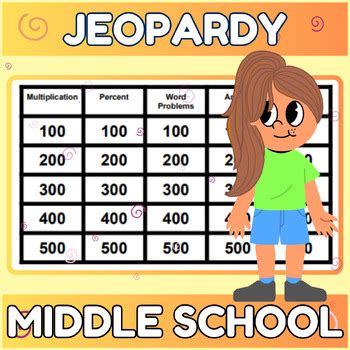 Middle School Math Jeopardy