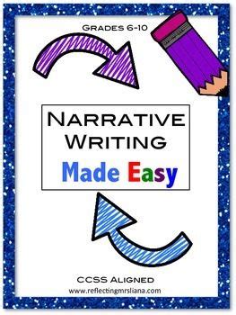 Middle School Narrative Writing Made Simple The Hungry Writing Templates For Middle School - Writing Templates For Middle School