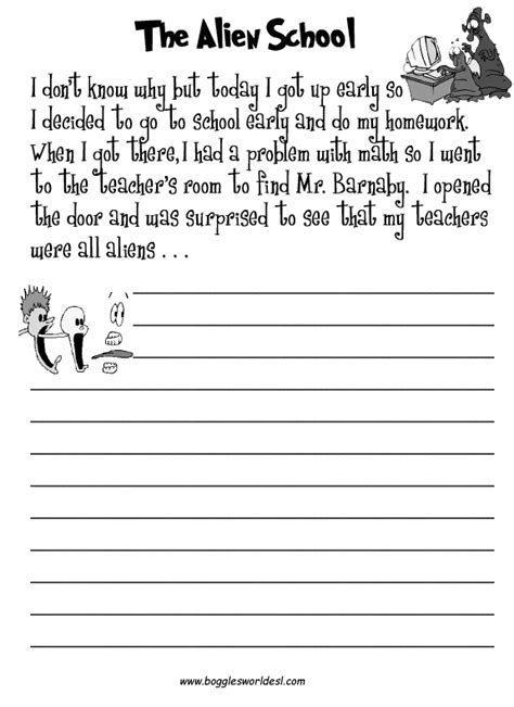 Middle School Writing Worksheets Easy Teacher Worksheets Writing Exercises For Middle Schoolers - Writing Exercises For Middle Schoolers