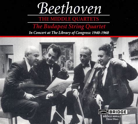 middle string quartets beethoven biography