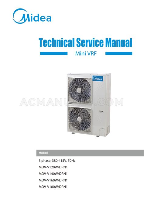 Midea Technical Service Manual Wordpress