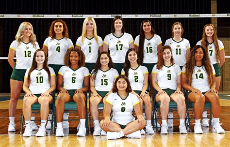 midland college volleyball roster