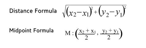 Midpoint And Distance Formula Multiple Choice Quiz