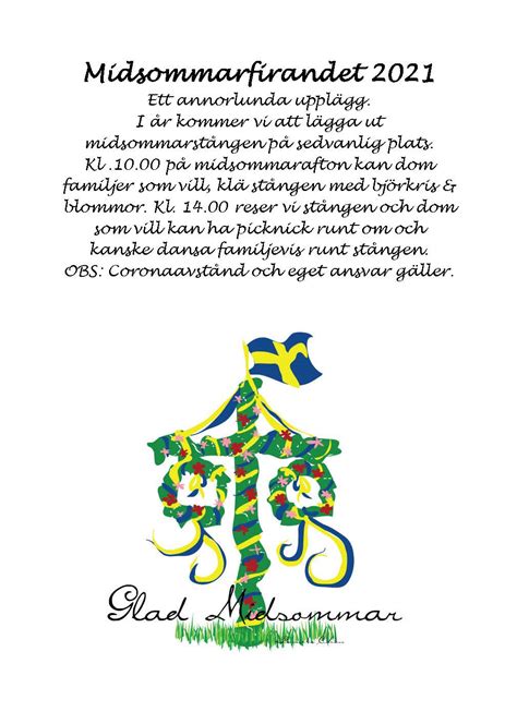 midsommar 2021 skane